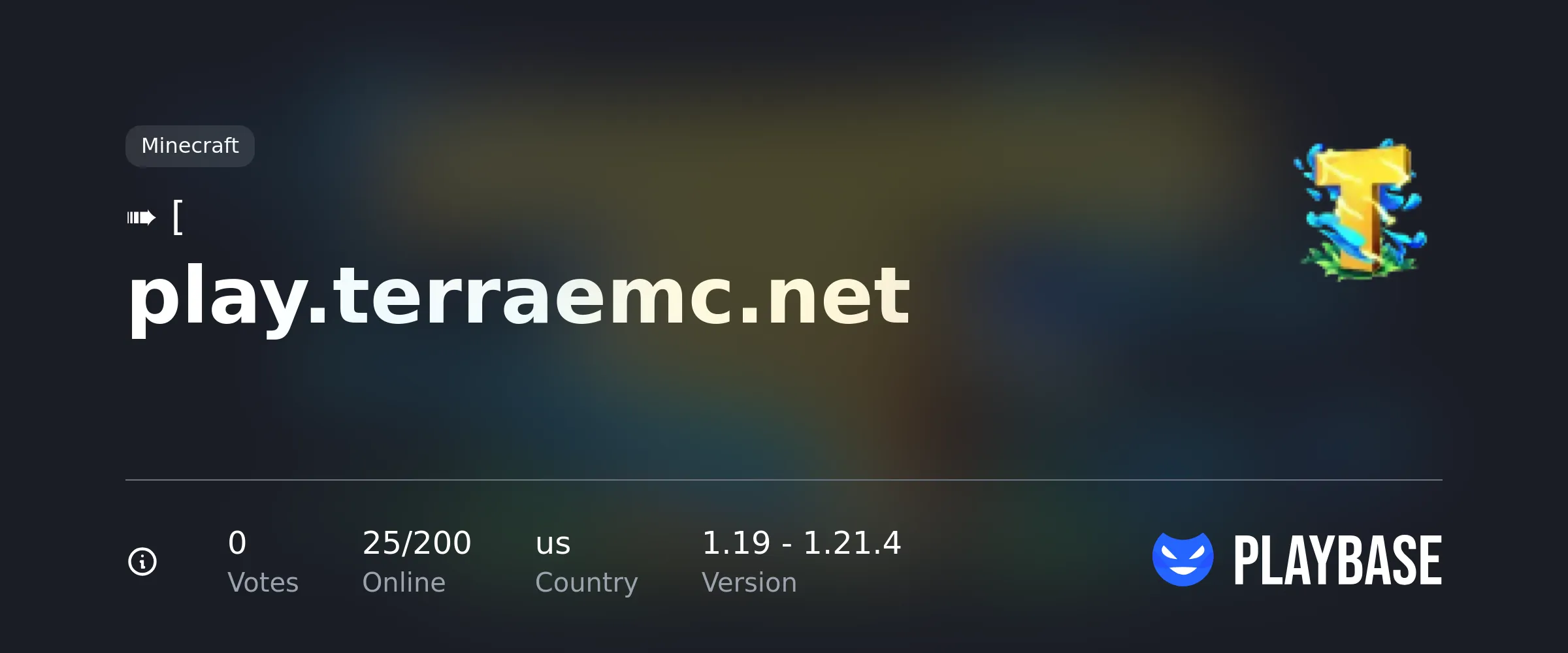 play.terraemc.net - Minecraft - playbase.pro